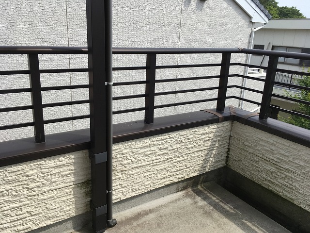 比較的きれいな外壁の様子